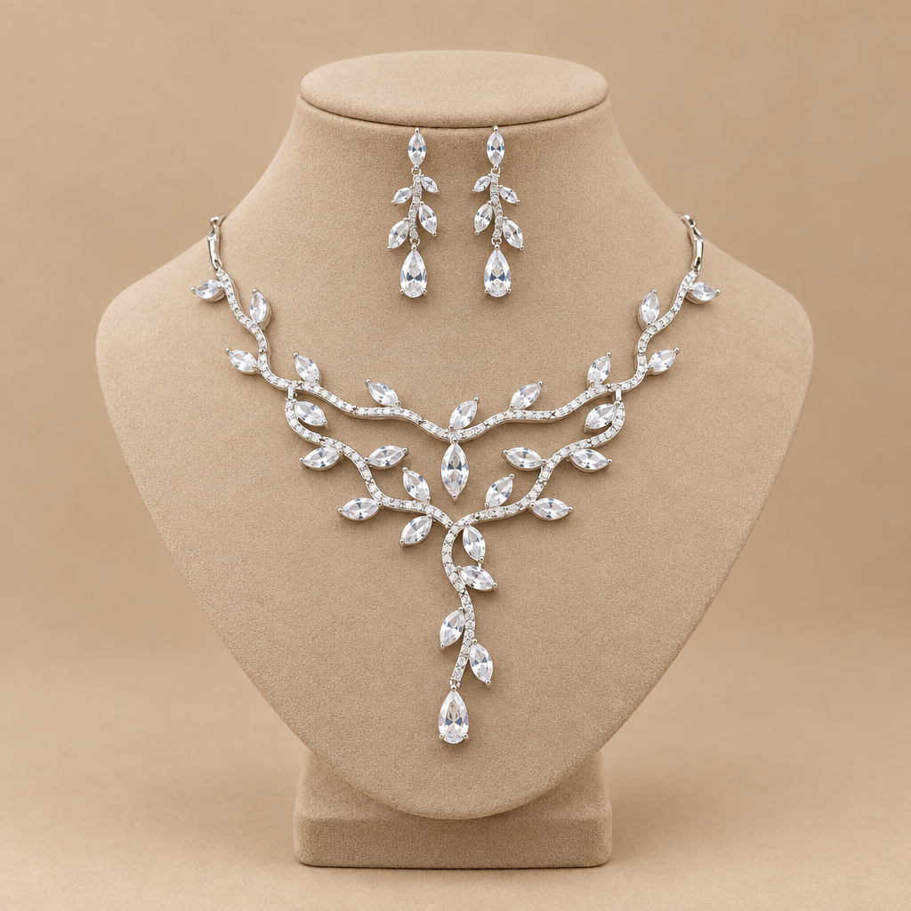 Bridal Sparkle Set - Necklace