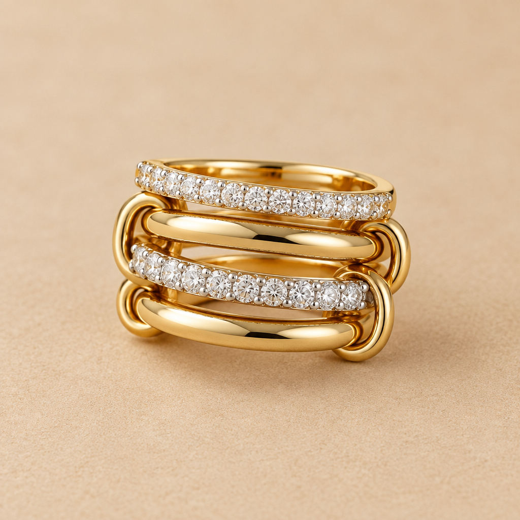 Halo Ring - Sand Tone Packshot