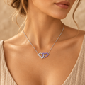 Layered Heart - Elegant Sand Tone