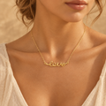 Love Script - Elegant Sand Tone