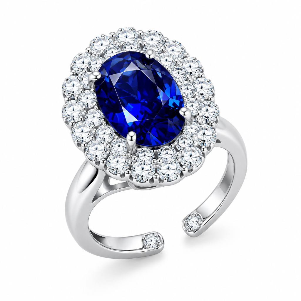 Open Ring – White BG