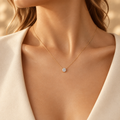 Solitaire Chain — Elegant Sand Tone Lifestyle