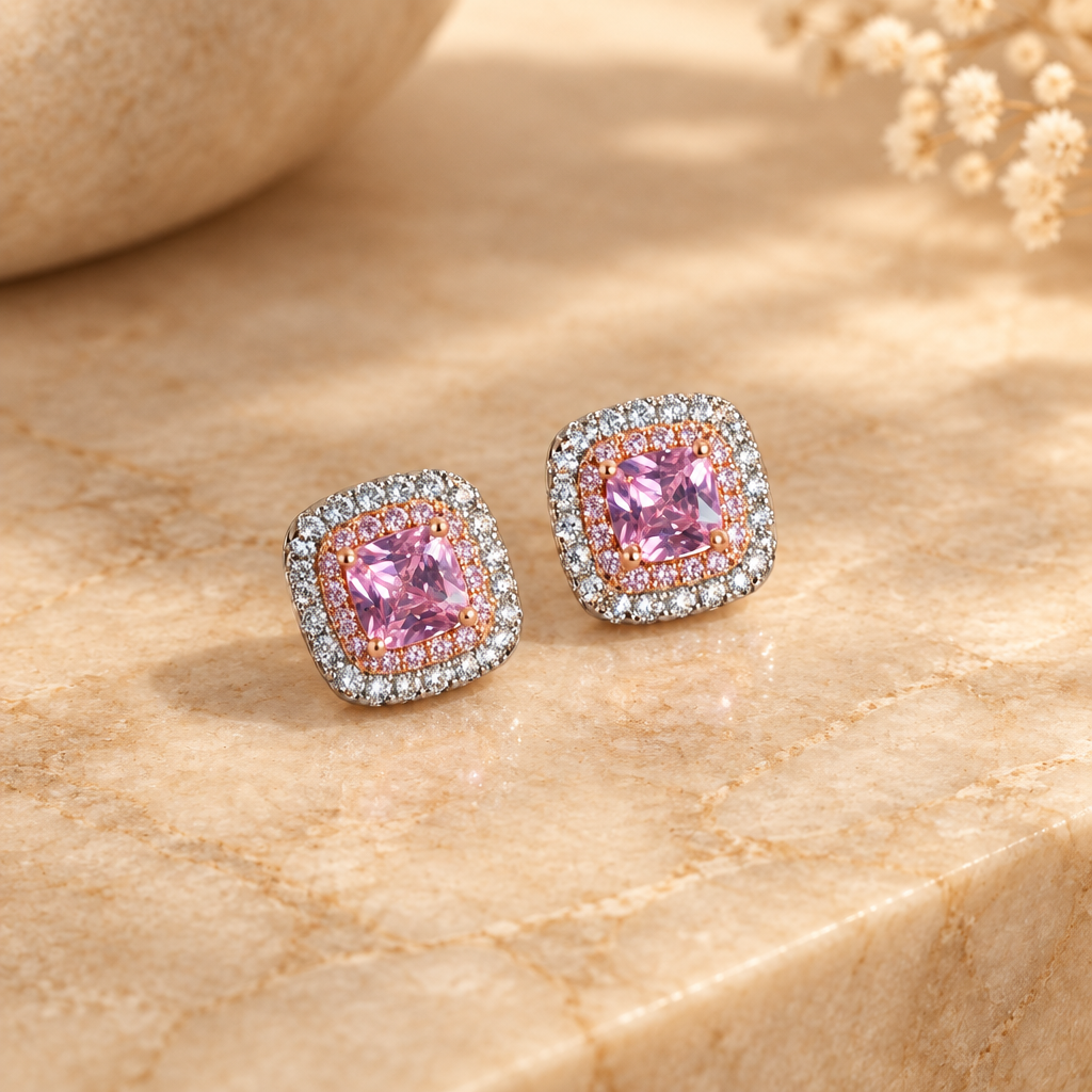 Stud Earrings – Sand Tones