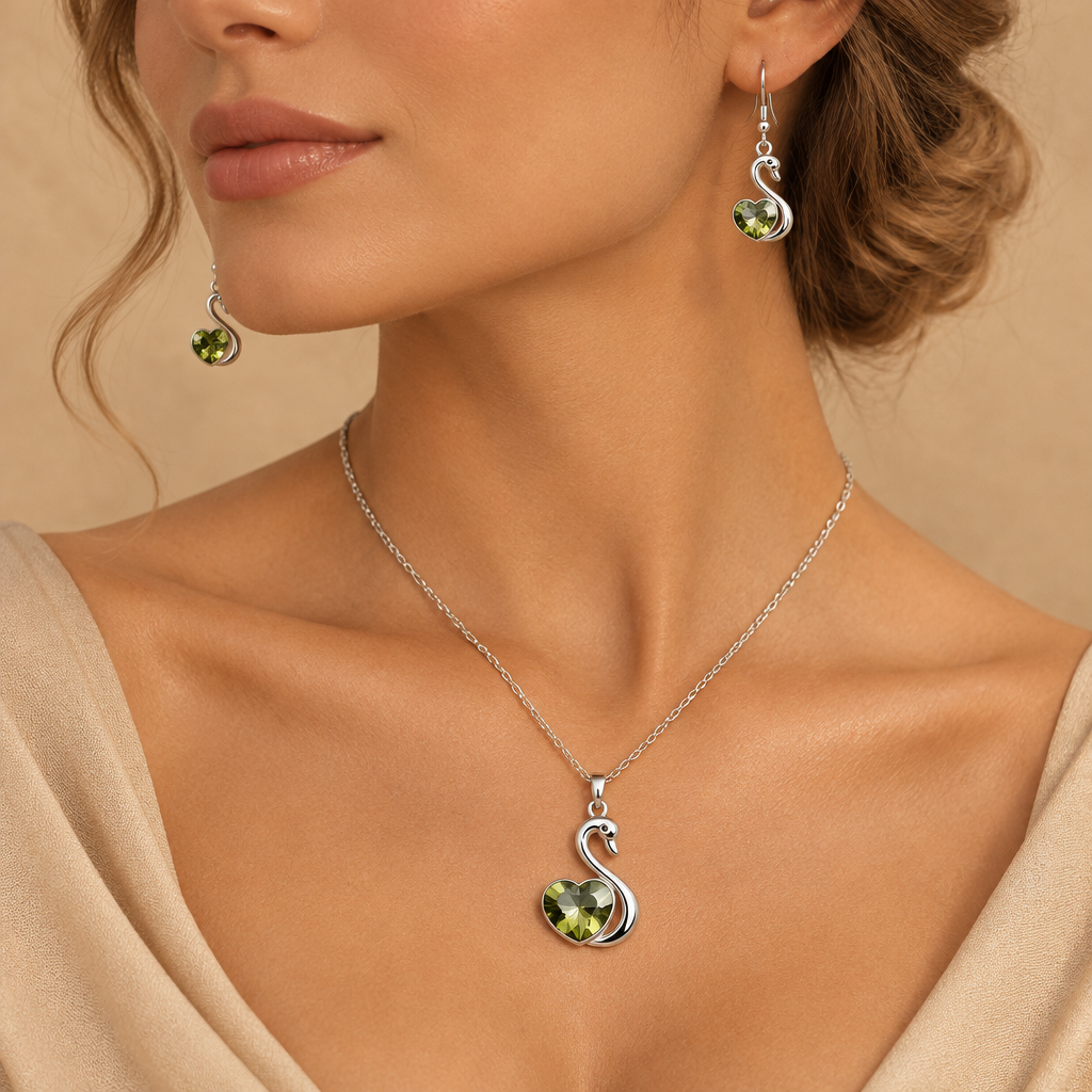 Swan Set - Olive Green