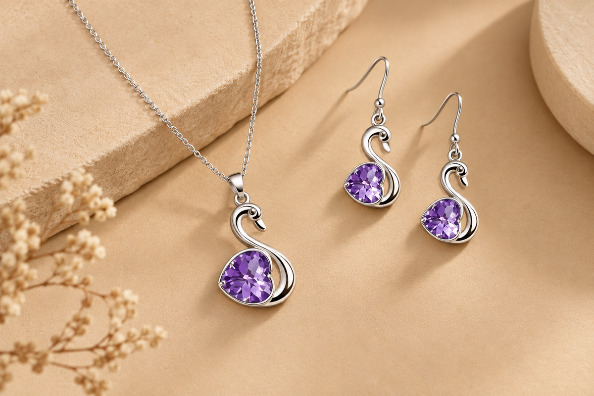 Swan Set - Violet