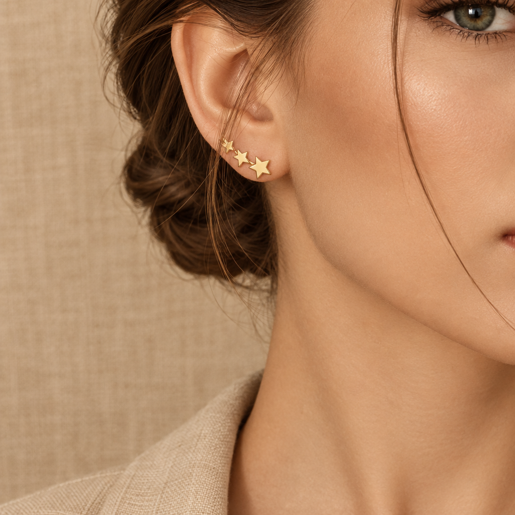 Étoile Studs - Gold